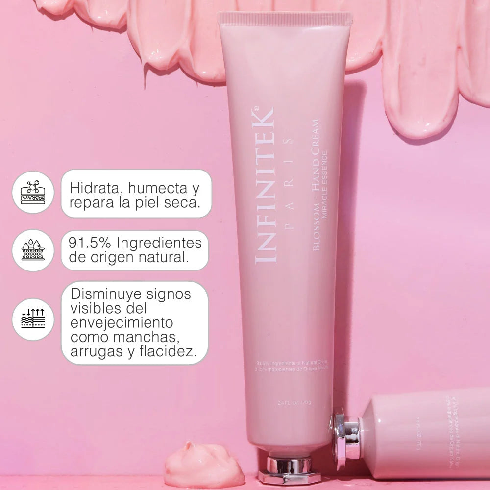 hidrata humecta y repara la piel seca Blossom Hand Cream 