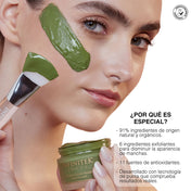 Mascarilla Green Glow AHA+BHA+CBD