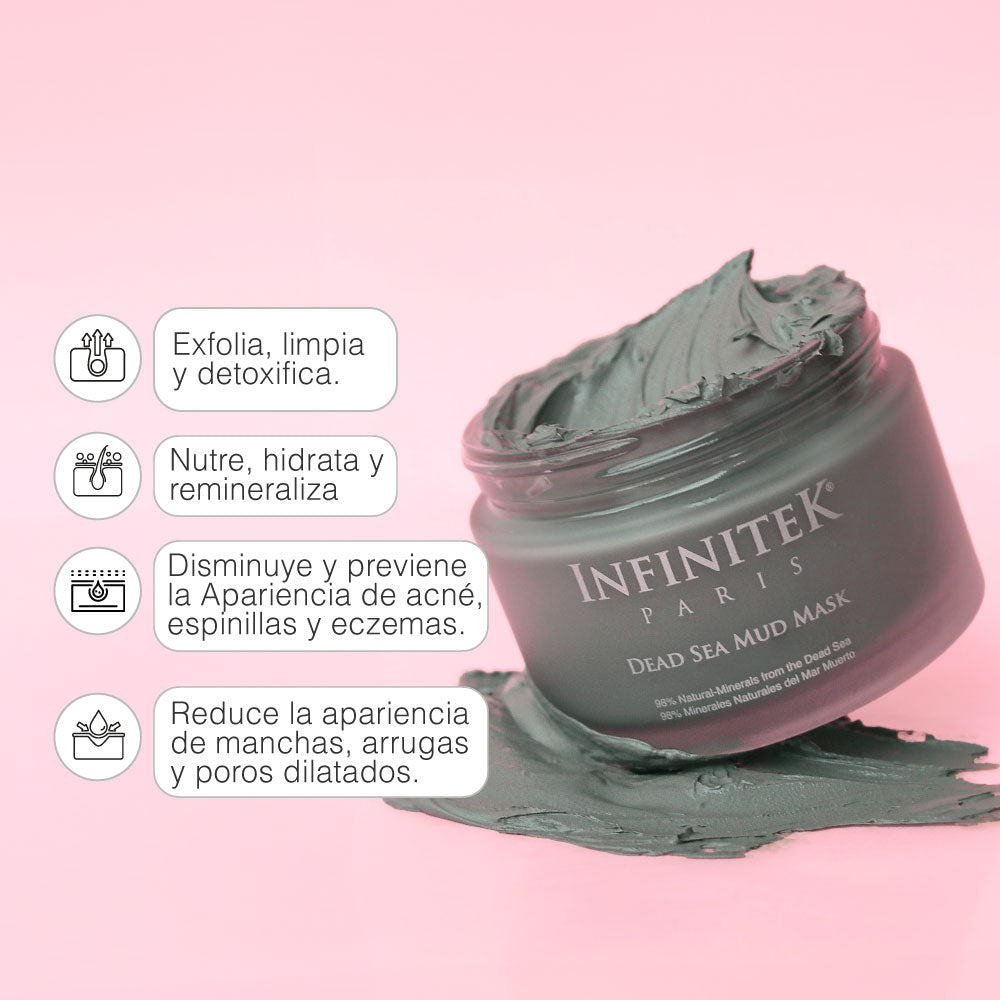 beneficios  Mascarilla de Barro del Mar Muerto