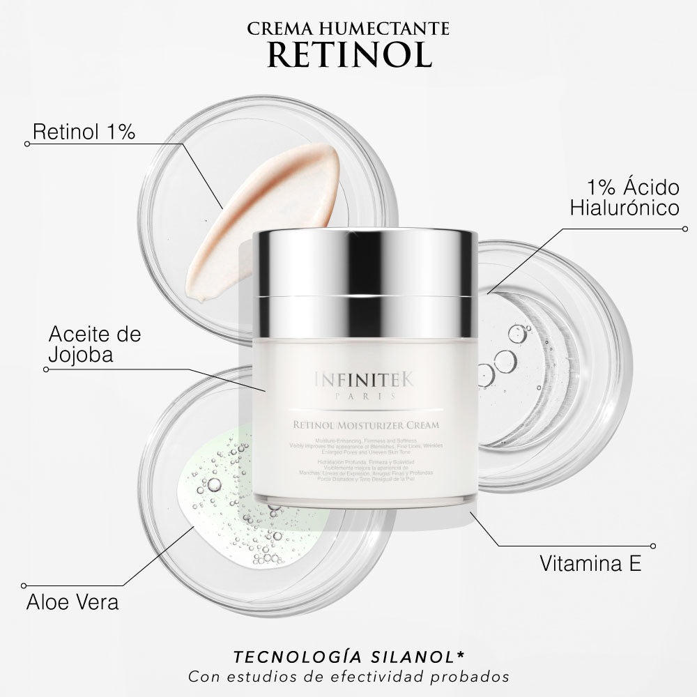Crema Humectante Retinol