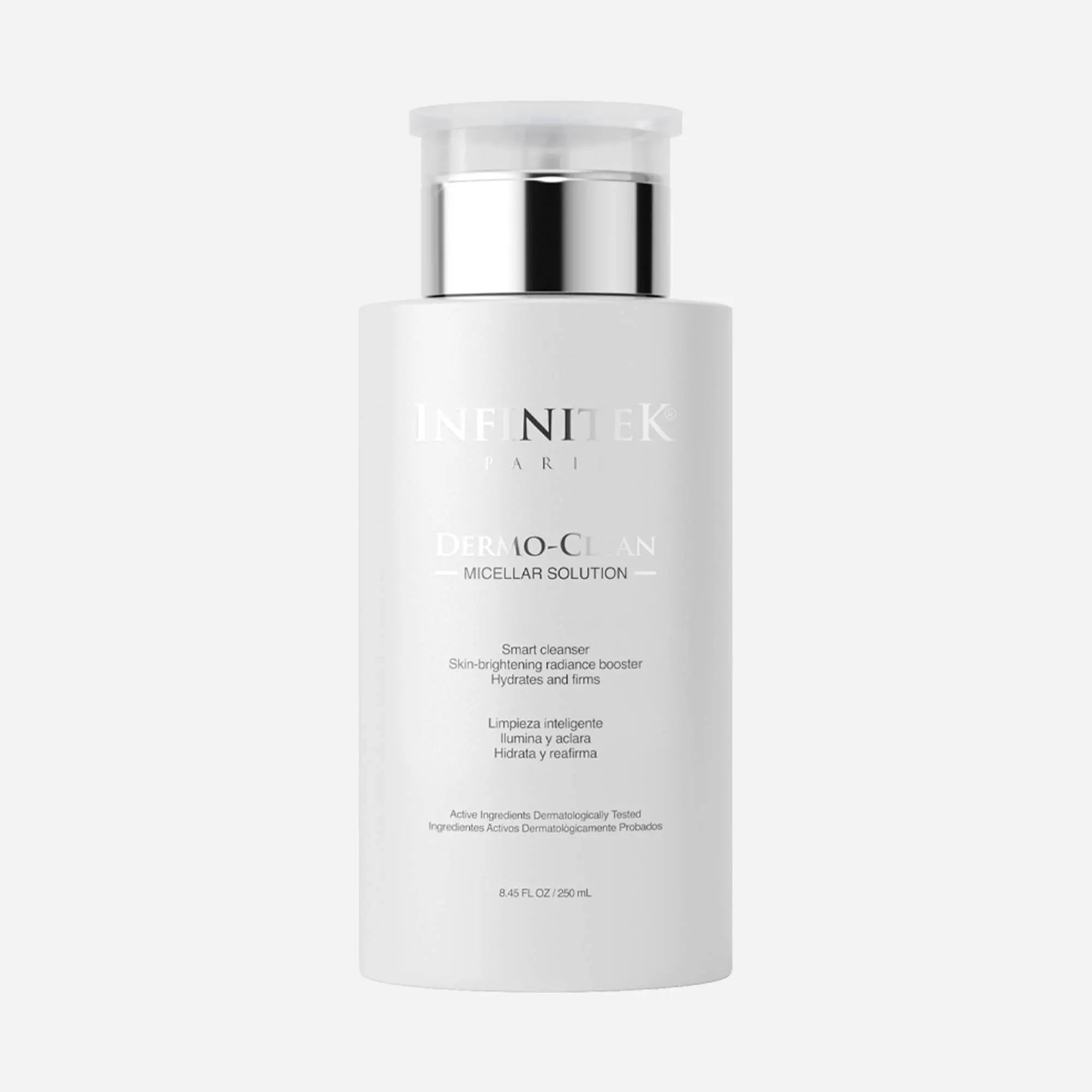 Dermo-Clean Solución Micelar: Agua micelar facial 3 en 1 para todo tipo ...